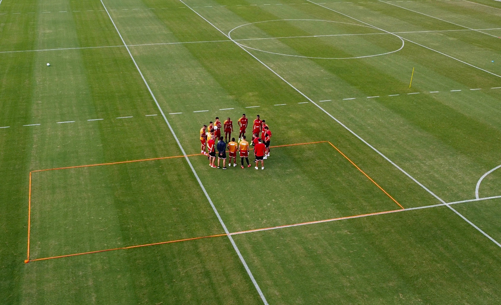 America’s Brazil Training for Corinthi-América de Cali Duel