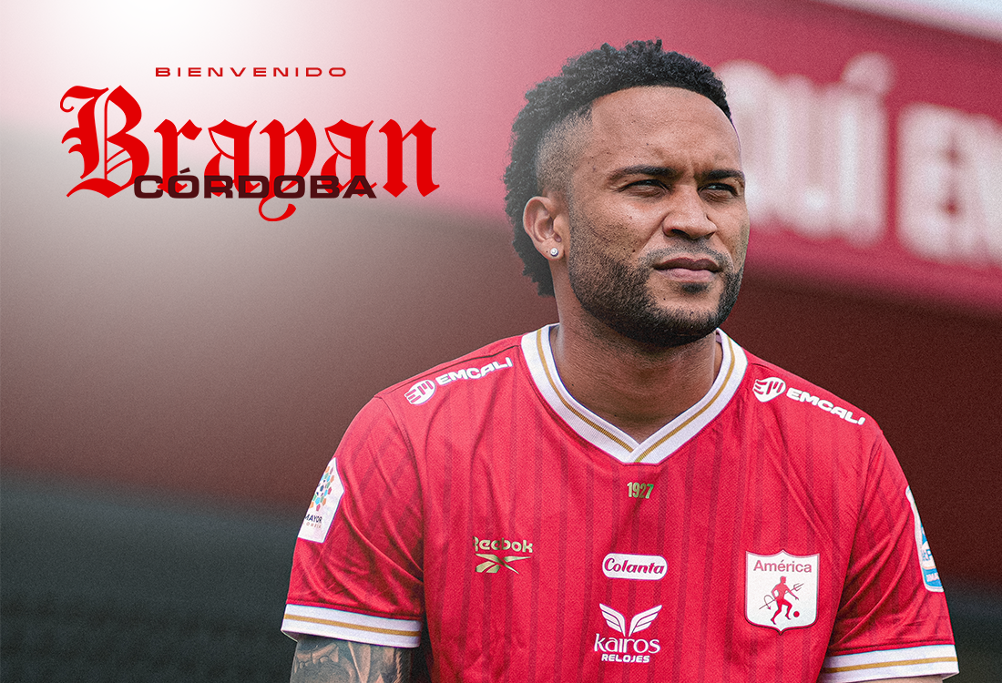 Brayan Córdoba vuelve a vestir los colores del América