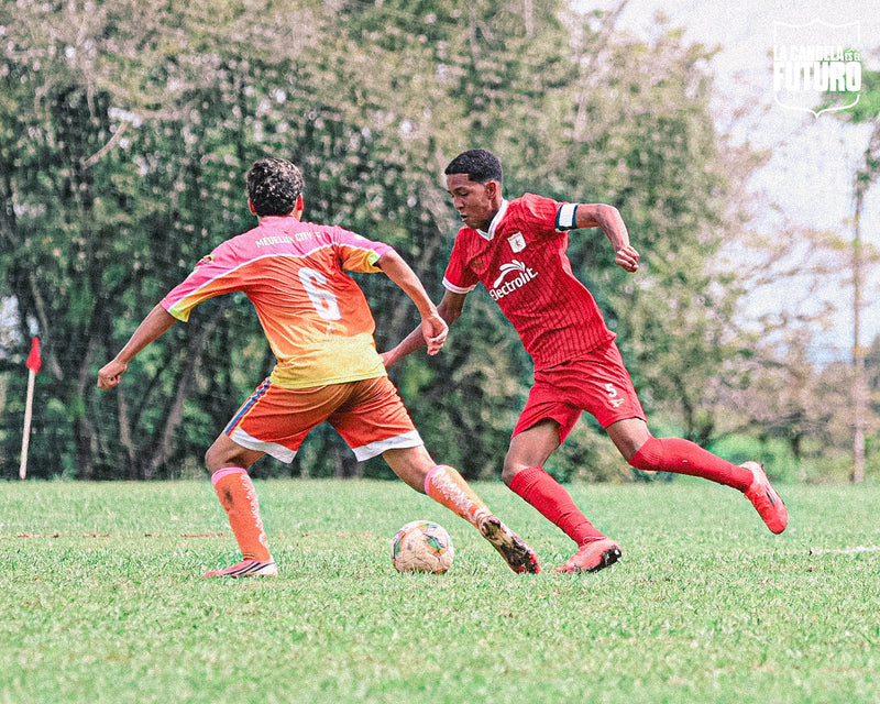 América Sub-16 goleó 4-1 a Medellín City y toma ventaja en la ida de la Fase 5