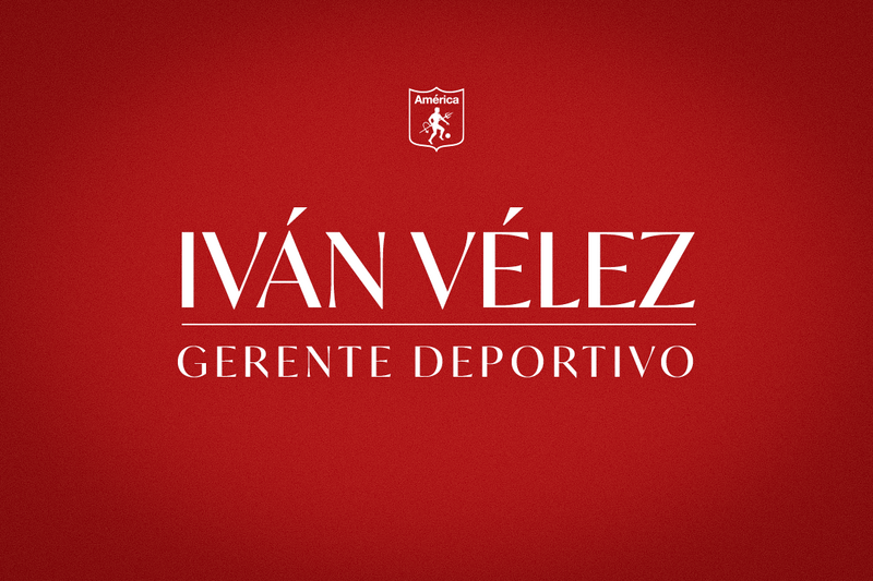 Iván Vélez, nuevo gerente deportivo de América de Cali