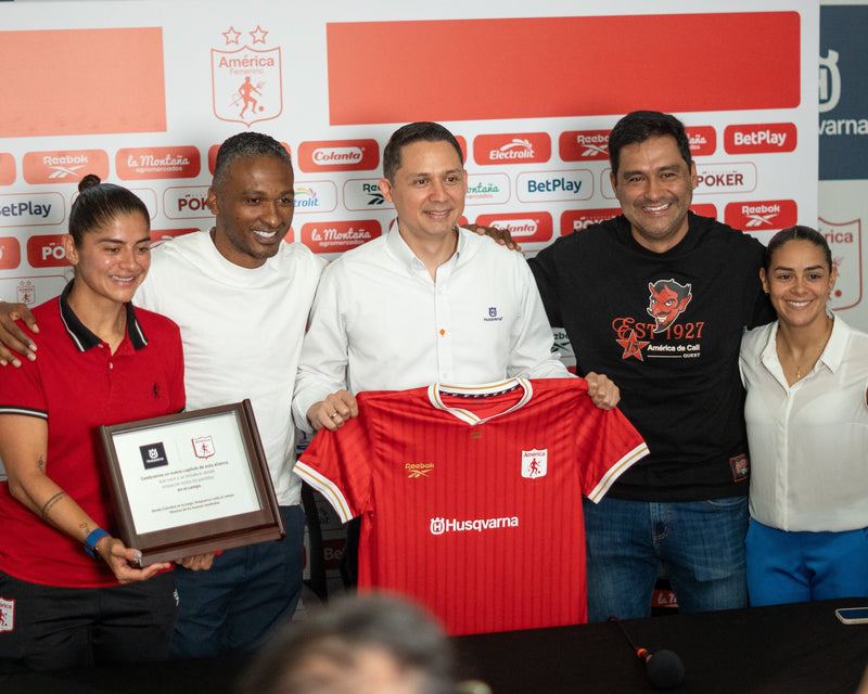 Husqvarna se une como nuevo patrocinador del América de Cali Femenino