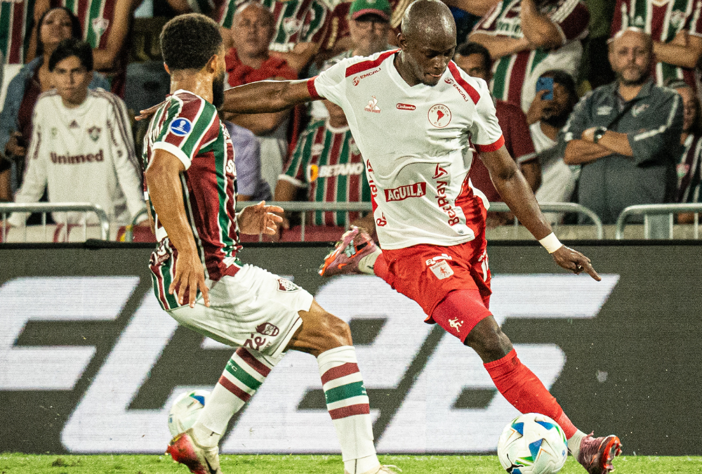 Imágenes del partido de vuelta de los octavos de final de la CONMEBOL Sudamericana