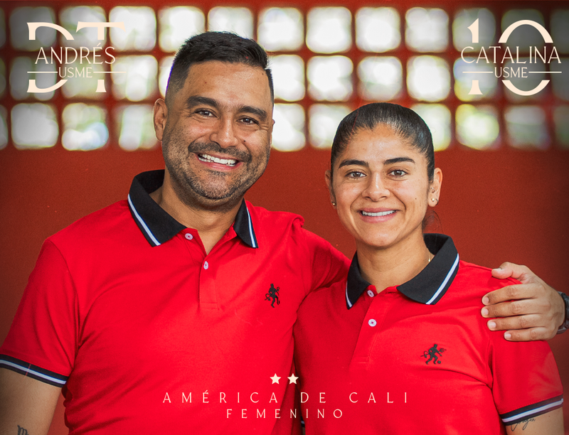 Andrés Usme y Catalina Usme regresan a América Femenino para los retos del 2026