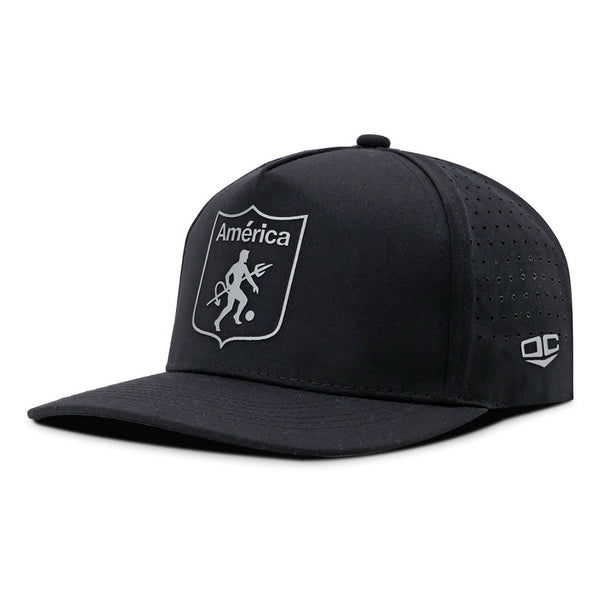 GORRA NEGRA ESCUDO REFLECTIVO