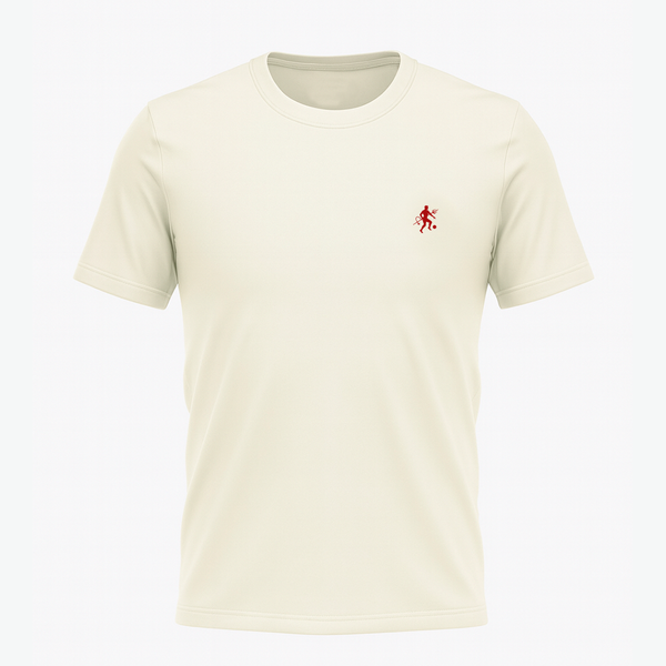 CAMISETA BASICA BLANCO HUESO